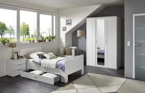 Posteľ Nadja 100x200 cm, biela