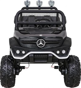 Ramiz Mercedes Benz Unimog pre deti Čierna + Terrain 4x4