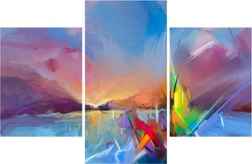 Obraz - Západ slnka (90x60 cm)