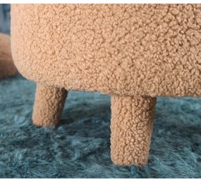 Detské kreslo PIXI pr. 46 cm hnedé