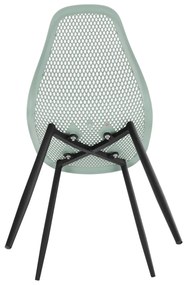 Jedálenská stolička Tegra Typ 2 - zelená / čierna