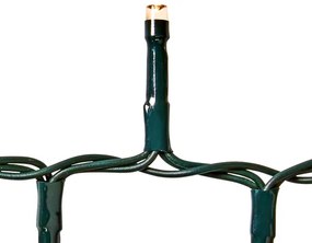 Nedis CLCC560 - LED Vianočná vonkajšia reťaz 560xLED/7 funkcií 14m IP44 teplá biela