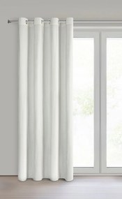 ZÁVES NA KRÚŽKOCH VANI 140X250 CM PRÍRODNÁ