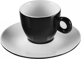 Lunasol - Podšálka na espresso čierna 12,5 cm – RGB (451613)