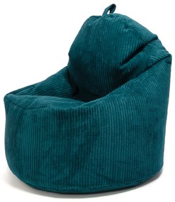 INTERMEDIC SK Kreslo Yoko Velvet – manšestrové kreslo s vankúšom, 75x70x30 cm Farba: SZ94 - červená