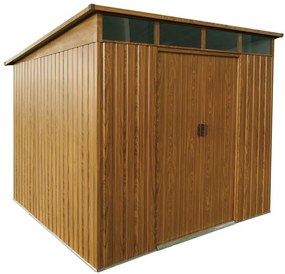 Zahradní domek BestBerg ZDSL-6D / 6,6 m² / 238 x 279 x 203 cm / dřevo/hnědá