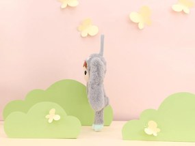 Metoo bábika Zajko grey/mint menšia, 30cm