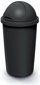 Odpadkový kôš COMPACTO ROLL 60 L čierny