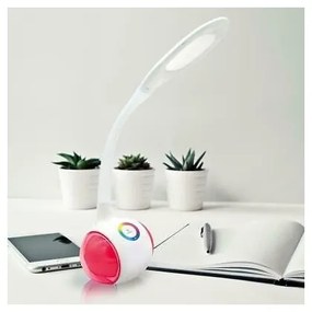 LED RGB Stmievateľná nabíjacia stolná lampa LED/5W/5V 2400 mAh