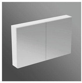 Ideal Standard Mirror & Light - Zrkadlová skrinka BASIC 1200 mm, Dekor hliník, T3593AL