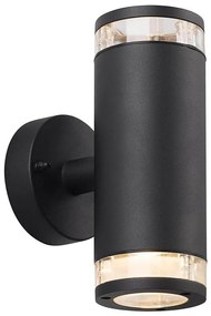 Nordlux - Vonkajšie nástenné svietidlo BIRK 2xGU10/28W/230V IP44
