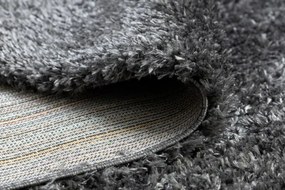 Koberec FLUFFY shaggy sivý