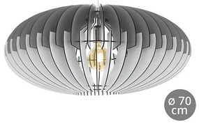Eglo 32834 - Závesný luster SOTOS na lankách 1xE27/60W/230V pr. 700 mm