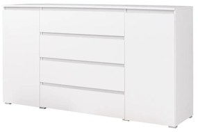 Komoda Cortez C 6 (biela). Akcia -21%. Vlastná spoľahlivá doprava až k Vám domov. 1123753
