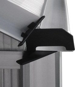 Jurhan Záhradný skleník z polykarbonátu Aluminium M3 - 250 x 190 x 190 cm bez zakladne