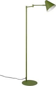 Zelená stojacia lampa s ohýbateľnou konštrukciou (výška 126,5 cm) Cosima – Trio