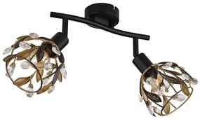 Globo 15759-2 - Bodové svietidlo MIKA 2xE14/25W/230V