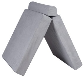 Variabilná detská pohovka MeowBaby® Premium, grey