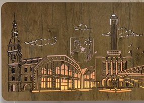 Svietiaci obraz Mesto