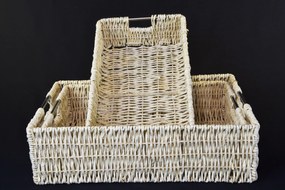 Úložný box prírodný Rozmery (cm): 38x23, v. 9