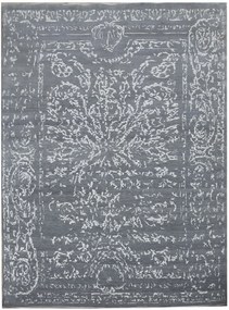 Diamond Carpets koberce Ručne viazaný kusový koberec Diamond DC-JK 2 Light grey / silver - 180x275 cm