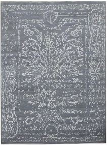 Diamond Carpets koberce Ručne viazaný kusový koberec Diamond DC-JK 2 Light grey / silver - 245x305 cm