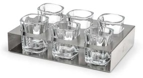 Leopold Vienna poháre na panáky s táckou 50 ml 6 ks