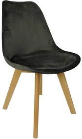 Stolička Mia šedá