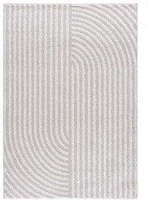 Dizajnový koberec v krémovej farbe Athos Šírka: 120 cm | Dĺžka: 170 cm