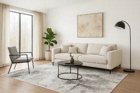 TA Koberec 2406190-2 BARI PRINT Sivý Obdĺžnikový Rozmer: 160x230 cm