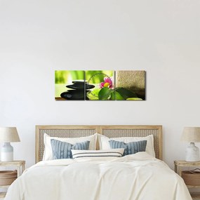 Obraz masážnych pomôcok (s hodinami) (90x30 cm)