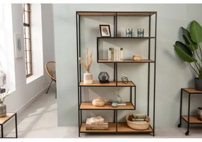 Knižnica/Regál 42024 115cm Slim Line Divoký Dub  - Komfort-nábytok