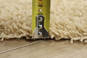 Vopi, Koberec metráž Color Shaggy béžový - neúčtujeme odrezky z role, na mieru, šíře 1,33m,1m,2m,3m,4m,na mieru, neúčtujeme odrezky, béžová, ab (mriežka), detská izba
