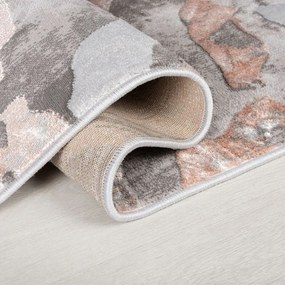 Flair Rugs, Kusový koberec Eris Marbled Blush, 80x150, ružová, obývacia izba