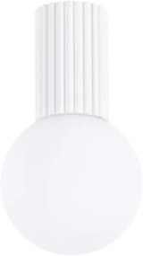 Sollux SL.1708 - Kúpeľňové stropné svietidlo HALO 1xG9/8W/230V IP44 biela