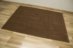 Metrážny koberec Zaragoza 93 hnedý / béžový