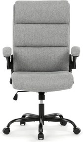 Kancelárska stolička sivá KA-K3104 GREY