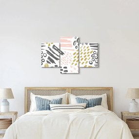 Obraz - Abstraktné ťahy (90x60 cm)