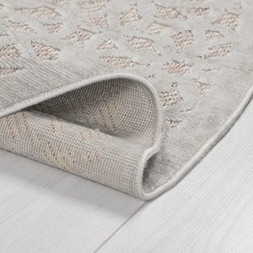 Sivý vonkajší koberec behúň 230x66 cm Argento - Flair Rugs