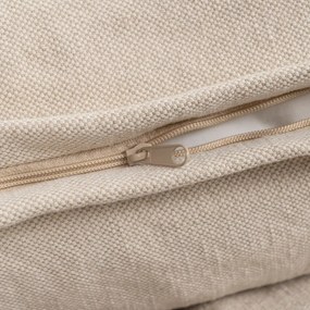 Krémová ľanová pohovka 180 cm – Ixia