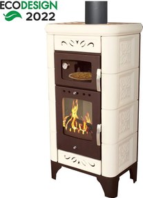 Krbové kachle Bologna II drab 6 kW