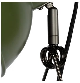 Lucide 45987/01/33 - Lampa s klipom MOYS 1xE27/40W/230V zelená