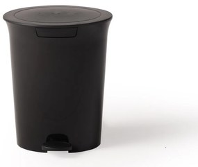 Pedálový odpadkový kôš 5 l, čierna