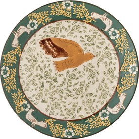 Zelený dezertný kameninový tanier ø 16 cm Hezha – Bloomingville