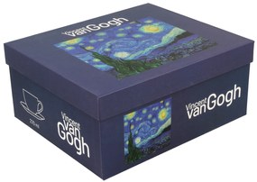Porcelánová šálka s podšálkou Van Gogh Starry Night 270 ml sada 2ks
