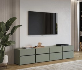 TV stolík/skrinka Crossroad G40 (borovica zelená + čierna). Vlastná spoľahlivá doprava až k Vám domov. 1118177
