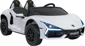 Elektrické autíčko Lamborghini Revuelto XL STRONG biele