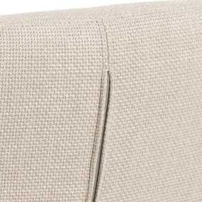 Otočné lounge křeslo Ramsey krémové