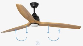 FARO 33719DC - LED Stmievateľný ventilátor ALO LED/20W/230V pr. 152 cm + DO