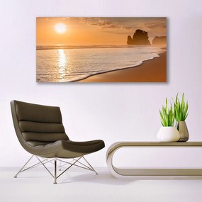 Obraz plexi More pláž slnko krajina 120x60 cm